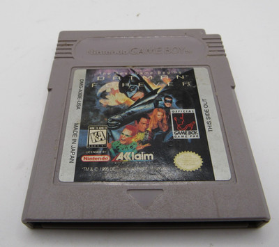 Nintendo Game Boy Batman Forever Cartridge - TESTED - WORKING - PINS CLEANED