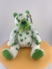 Ty Beanie Baby Clover the Bear, a St. Patrick's Day