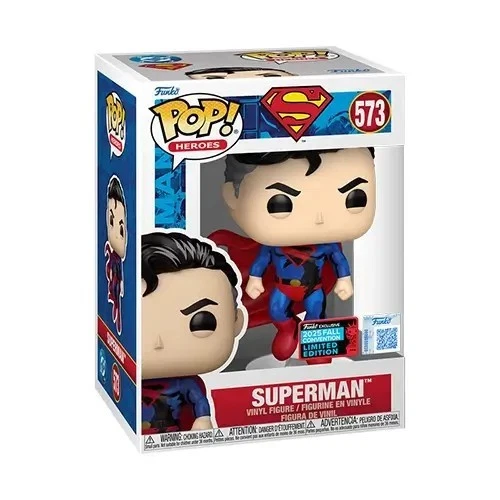 *IN HAND* Funko Pop! DC Superman #573 SHARED CONVENTION EXCLUSIVE
