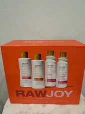 RAW SUGAR RAW JOY BODY WASH, SHAMPOO & CONDITIONER, NEW IN BOX