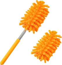 Microfiber Duster for Cleaning,  Hand Washable Dusters with Extension Pole, Repl