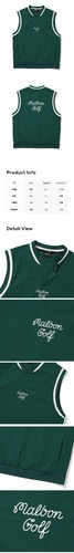 Malbon Golf Henley Neck Woven Vest - Picture 6 of 10