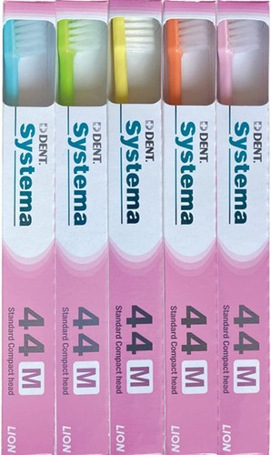 Lion DENT.EX Systema Toothbrush 44M ,17.3 ft (Compact Normal) x 10P | eBay