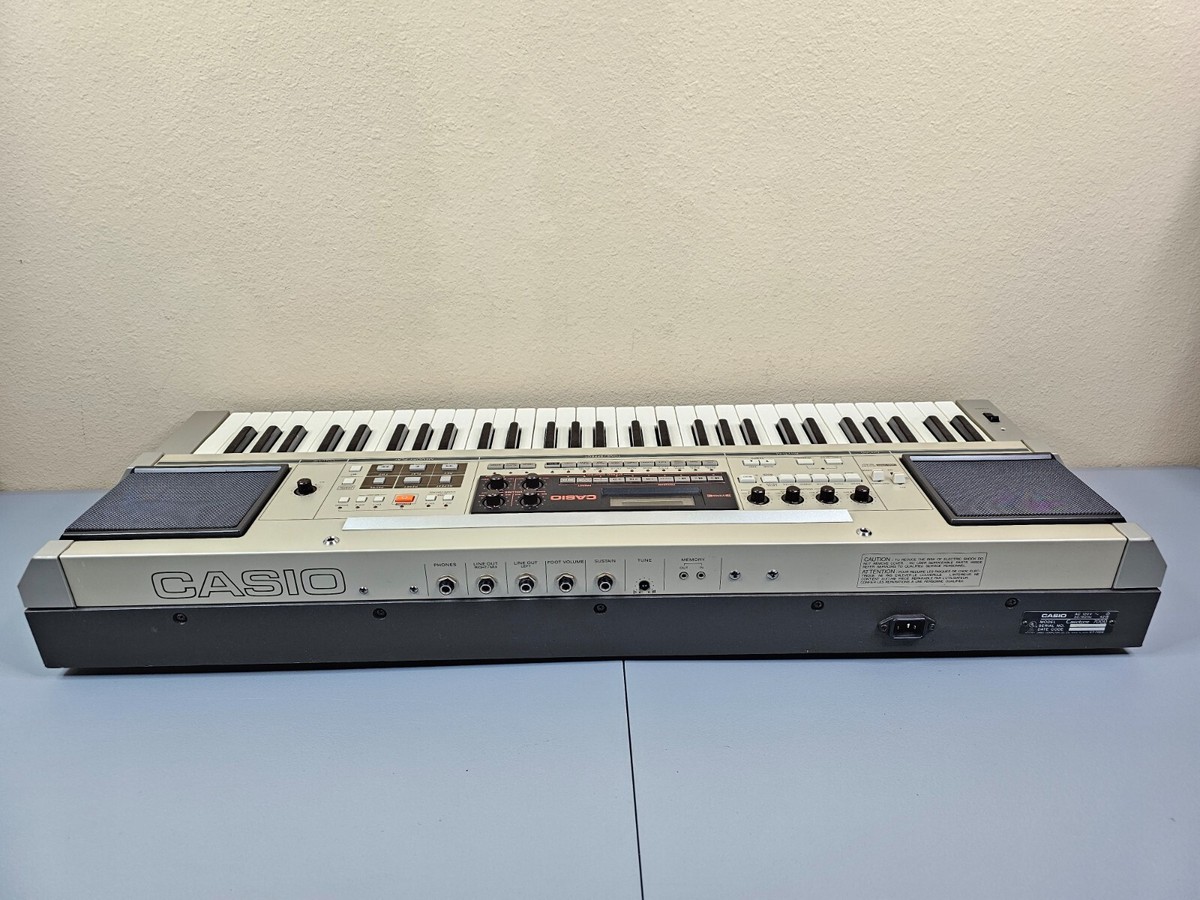 Casiotone 7000 Electronic Keyboard w/Manual Power Supply