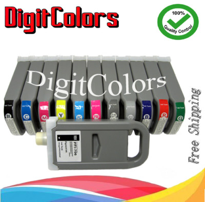 Full Set of 12 PFI-706  Ink Tank for Canon IPF 8400s 8400se 9400s 8400 9400