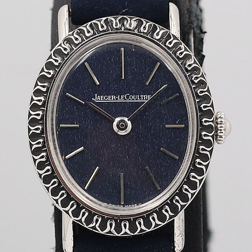 Jaeger LeCoultre 1353781 9034 32 SV925 Blue Dial Ladies OGH 9984 Watch Used
