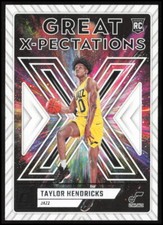 2023-24 Donruss #9 Taylor Hendricks Utah Jazz Great X-Pectations Basketball Card