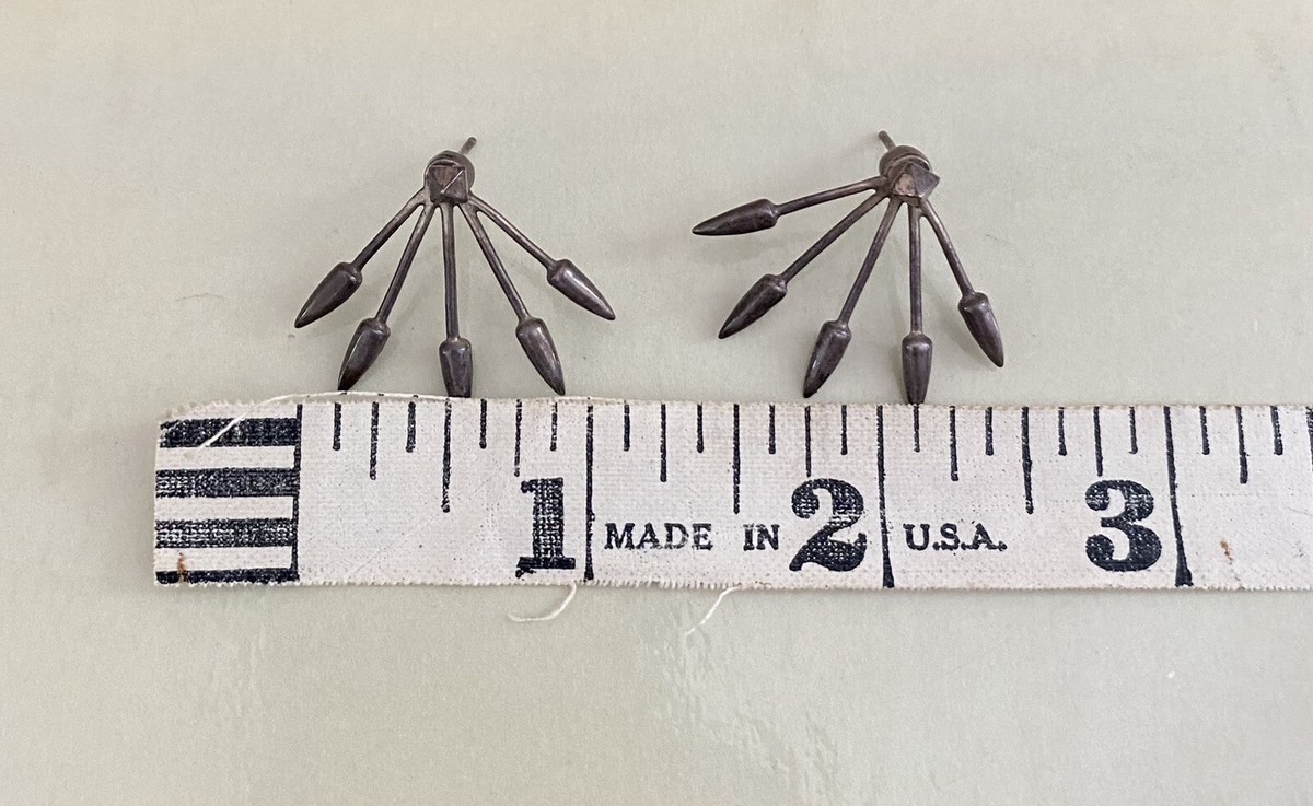 Pamela Love ファイブスパイクデザインピアス Five Spike Earrings, Spike Earrings - Pamela Love