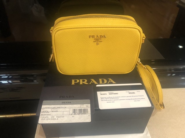 prada small camera bag