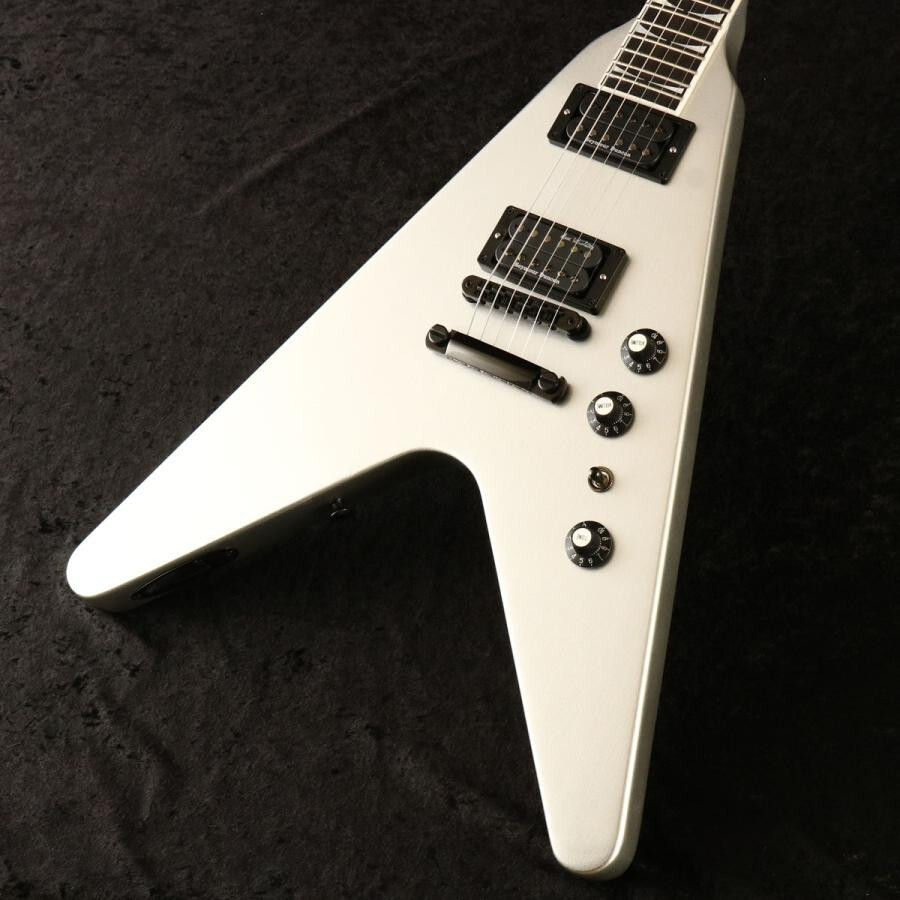 ギター Gibson DAVE original AN Gibson USA / Dave Mustaine Flying V EXP Silver Metallic | eBay
