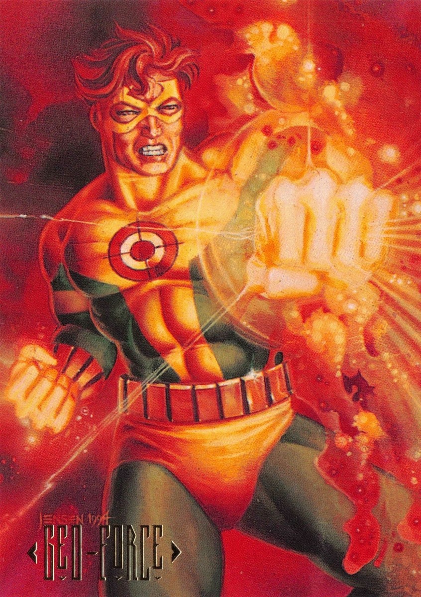 GEO-FORCE / DC Comics Master Series (1994) BASE Trading Card #24