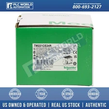 Schneider TM221CE24R Modicon M221 Logic Controller, 24 I/O, Ethernet, Brand New