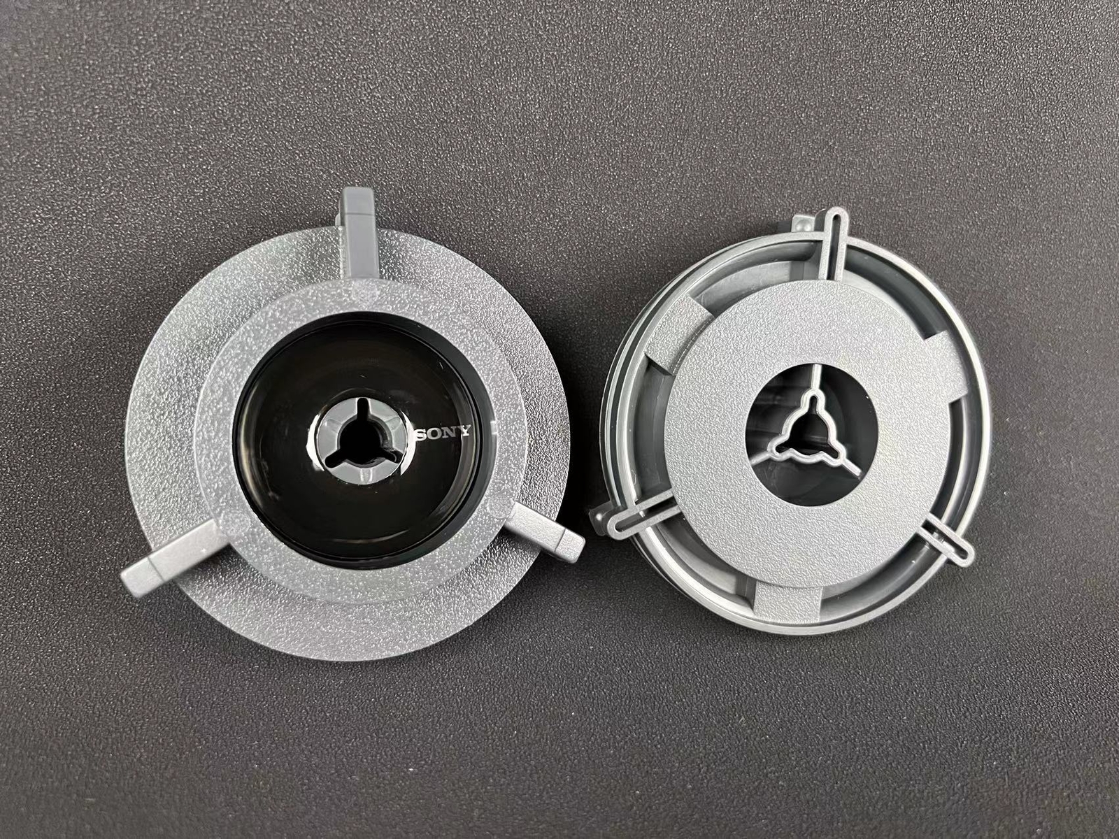 1 Pair Profession 1/4'' SONY NAB Hub Adapters For Reel To Reel Tape Recorders