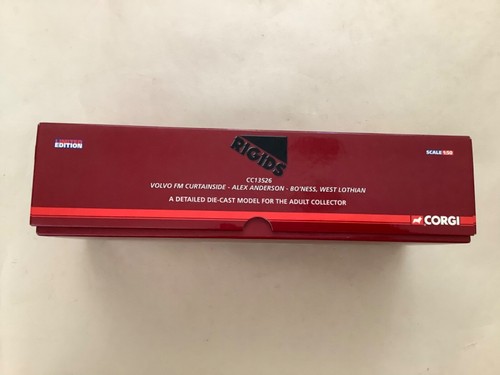 CORGI RIGIDS 1:50 VOLVO FM CURTAINSIDE – ALEX ANDERSON BO’NESS CC13526 - Picture 5 of 18