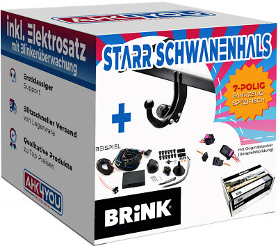 BRINK AHK für Opel Zafira C Tourer 12-19 starr + 7-pol BRINK ES SPEZ