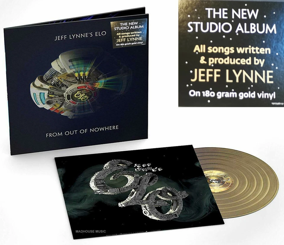 ELO LP From Out Of Nowhere 180 Gram GOLD VINYL LENTICULAR Slv 3-D E.L.O. IN STOC - Image 2 of 4