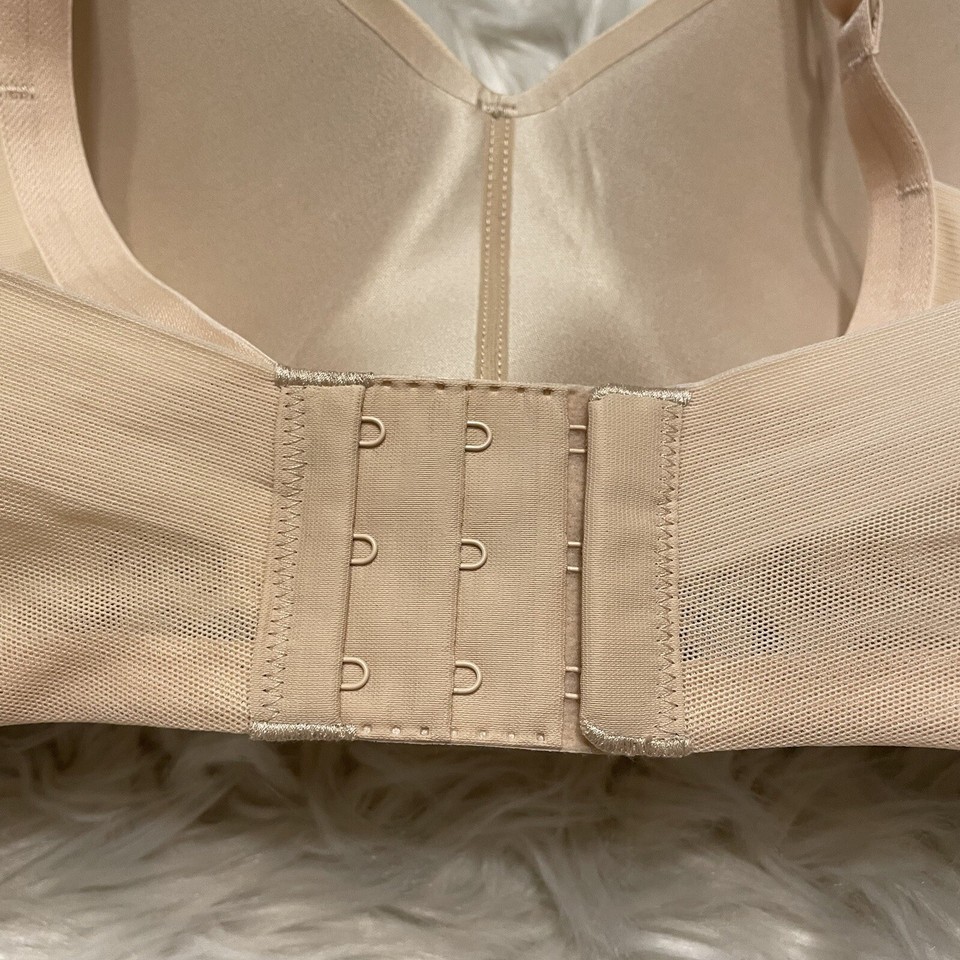 Wacoal 38DD Bra Beige Ultimate Side Smoother No Wire Back Closure