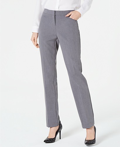 Modern Straight-Leg Dress Pants Size 