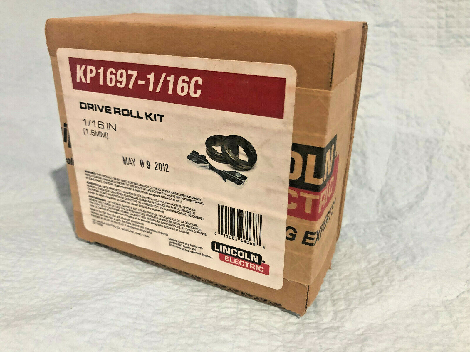 LINCOLN ELECTRIC KP16971/16C DRIVE ROLL KIT 1/16" (1.6 MM) CORED WIRE