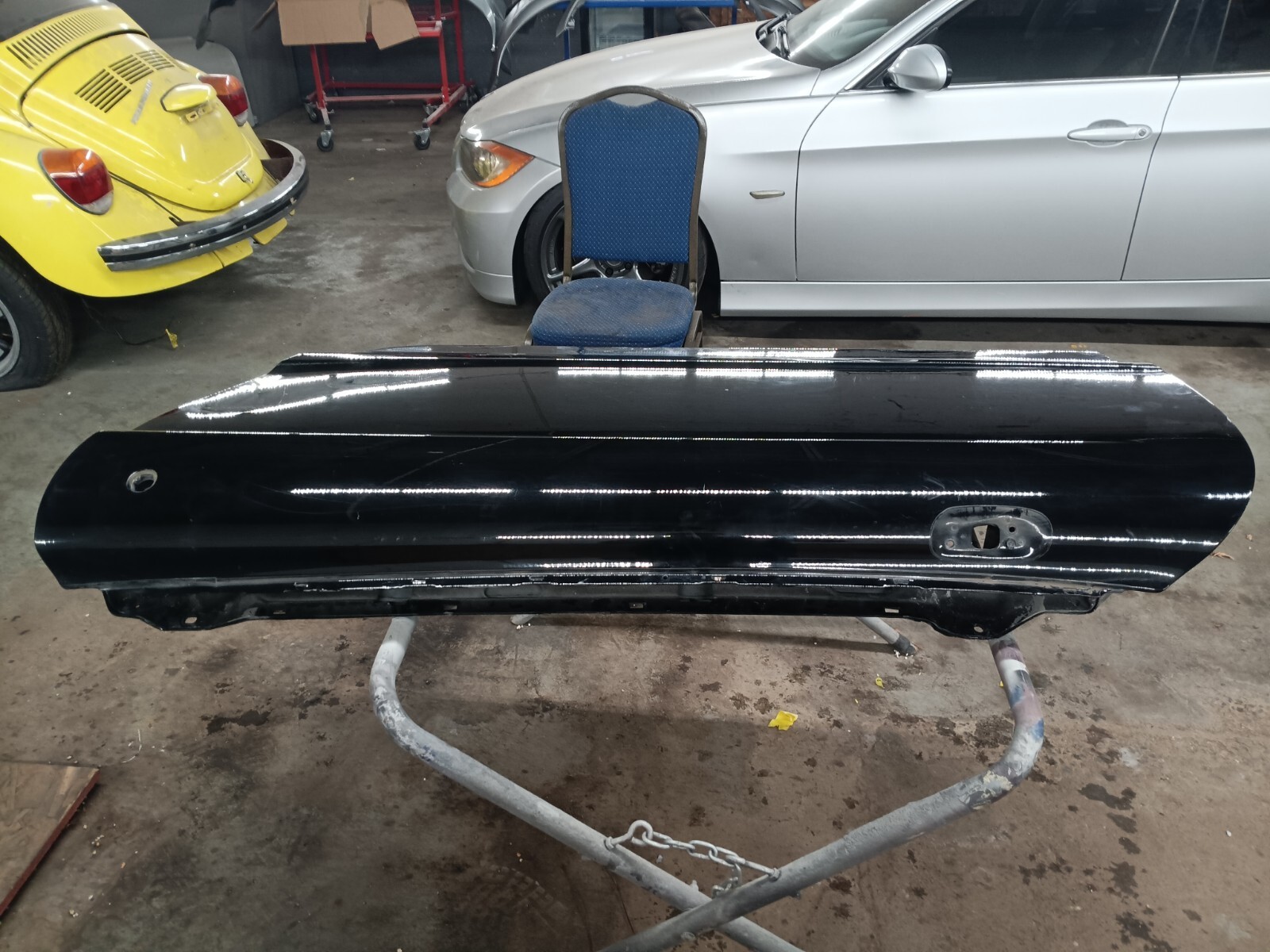 1998 Acura Nsx Front Driver Left Door Shell Black *minor Scuffs*
