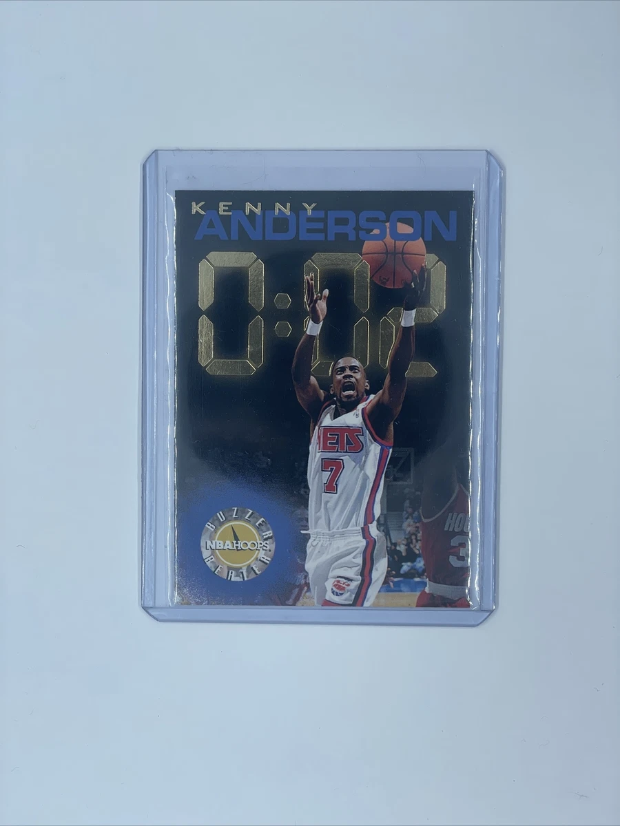 1995-96 NBA Hoops Buzzer Beater Kenny Anderson New Jersey Nets #218 Card