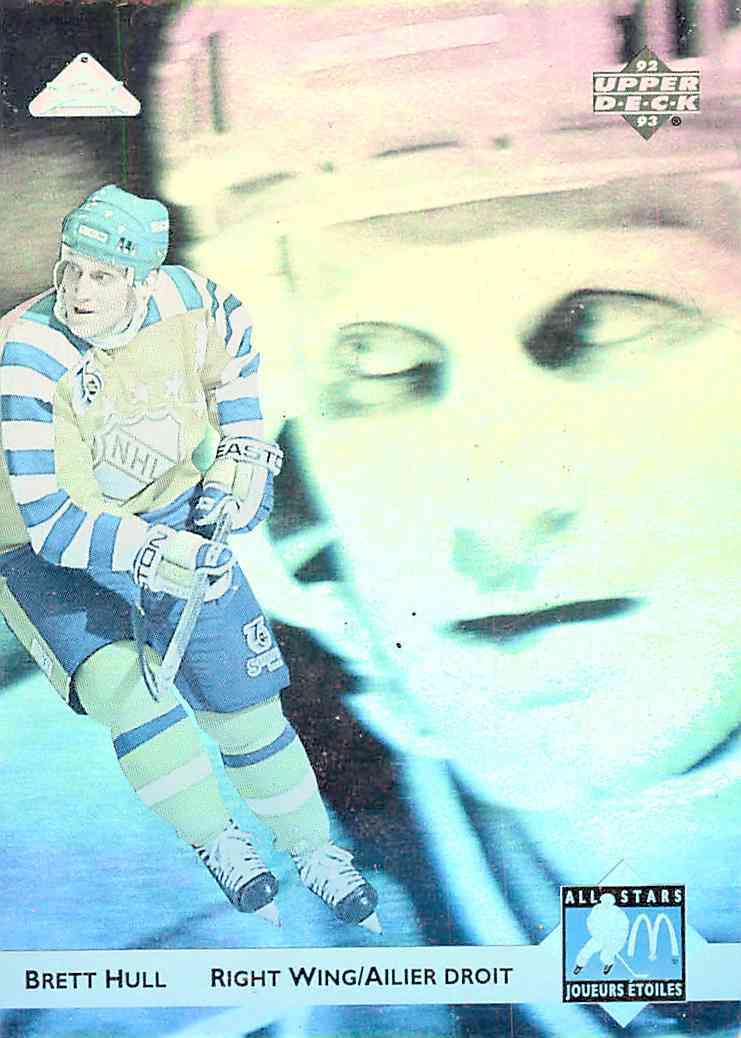 1992-93 Brett Hull Upper Deck Hologram #MCH-02