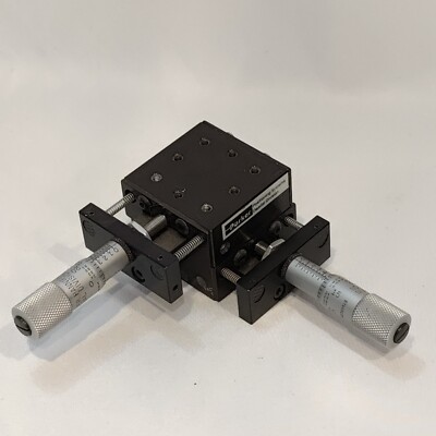 Parker 4022 Center Drive Two Axis Differential Screw Crossed Roller Stage