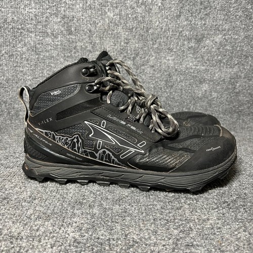 Altra Lone Peak 4 Mid RSM ALM1855N000 Hiking Boot Mens 9M Black eVent Lace Up