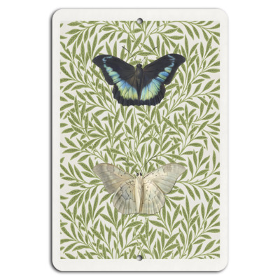 Enchanted Butterflies on a Leafy Canvas