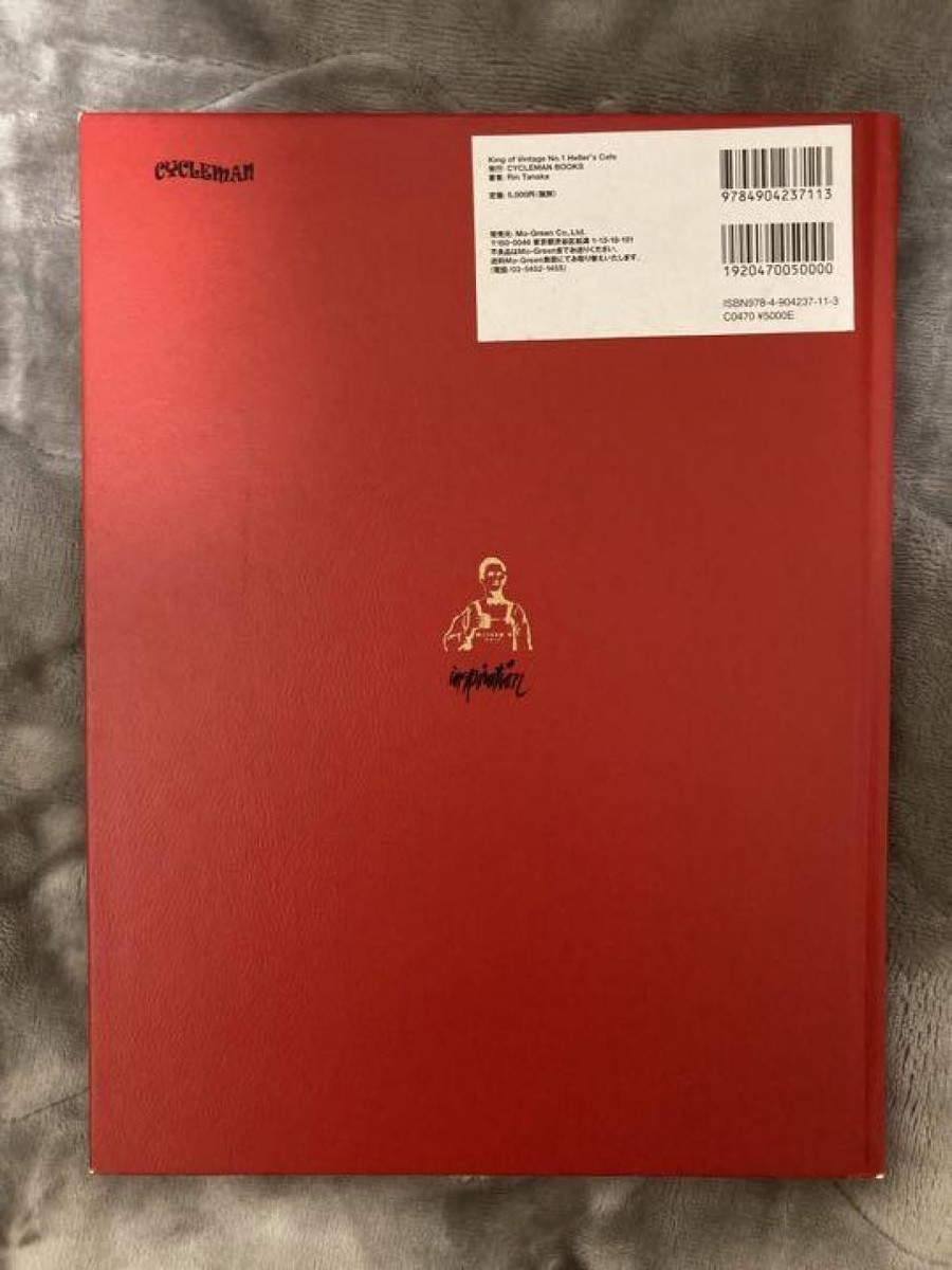 KING OF VINTAGE Vol.1 Book clothing Heller's Cafe CYCLEMAN BOOKS