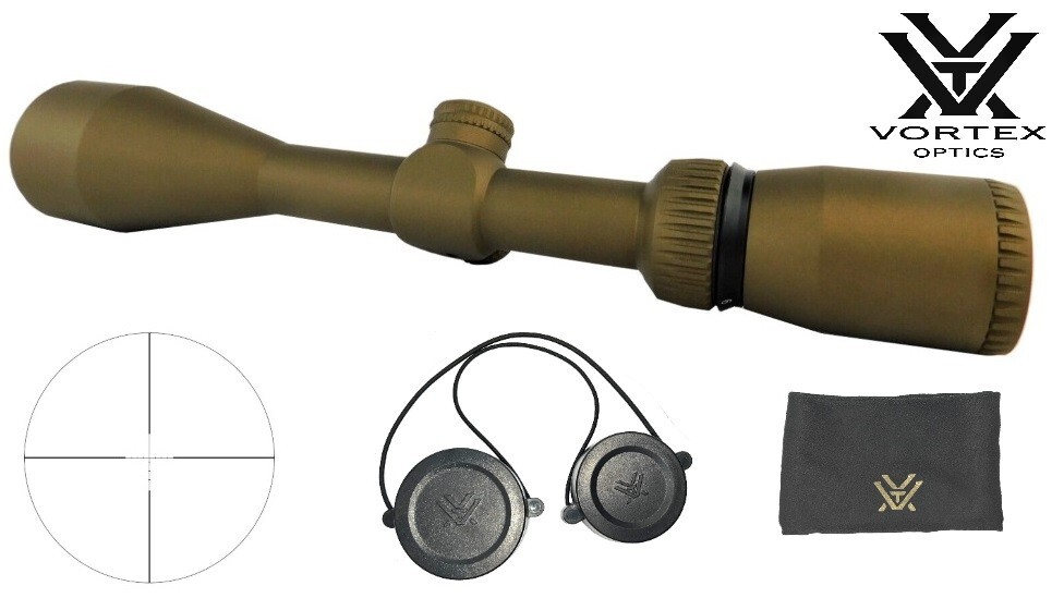 Vortex Crossfire II 3-9x50 BURNT BRONZE Cerakote Rifle Scope BDC
