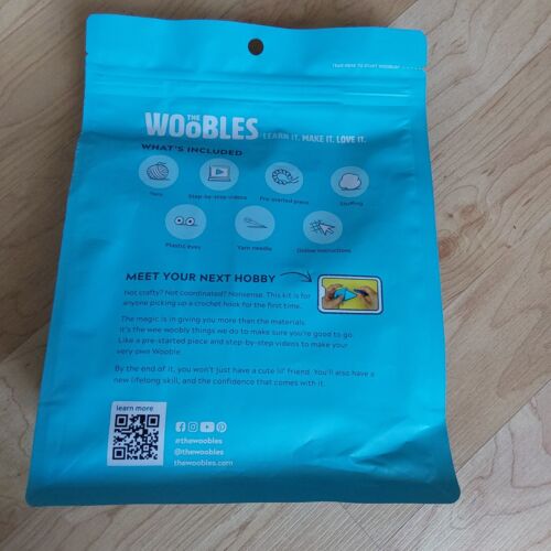 The Woobles Crochet Kit For Beginners Tanya The Tiger .New Sealed -Hard To Find - Picture 2 of 3