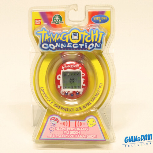 Bandai Tamagotchi Connection Giochi Preziosi 2004 rot mit Pfeilen - versiegelt