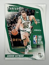 2018-19 Panini Threads Gordon Hayward #19 Boston Celtics NM