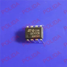 10PCS OPERATIONAL AMPLIFIER IC ST DIP-8 UA741CN