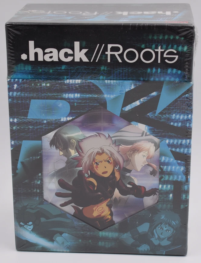Bandai .hack roots pk-kit vol 1 game demo dvd t shirt art box set RARE - Image 2 of 4