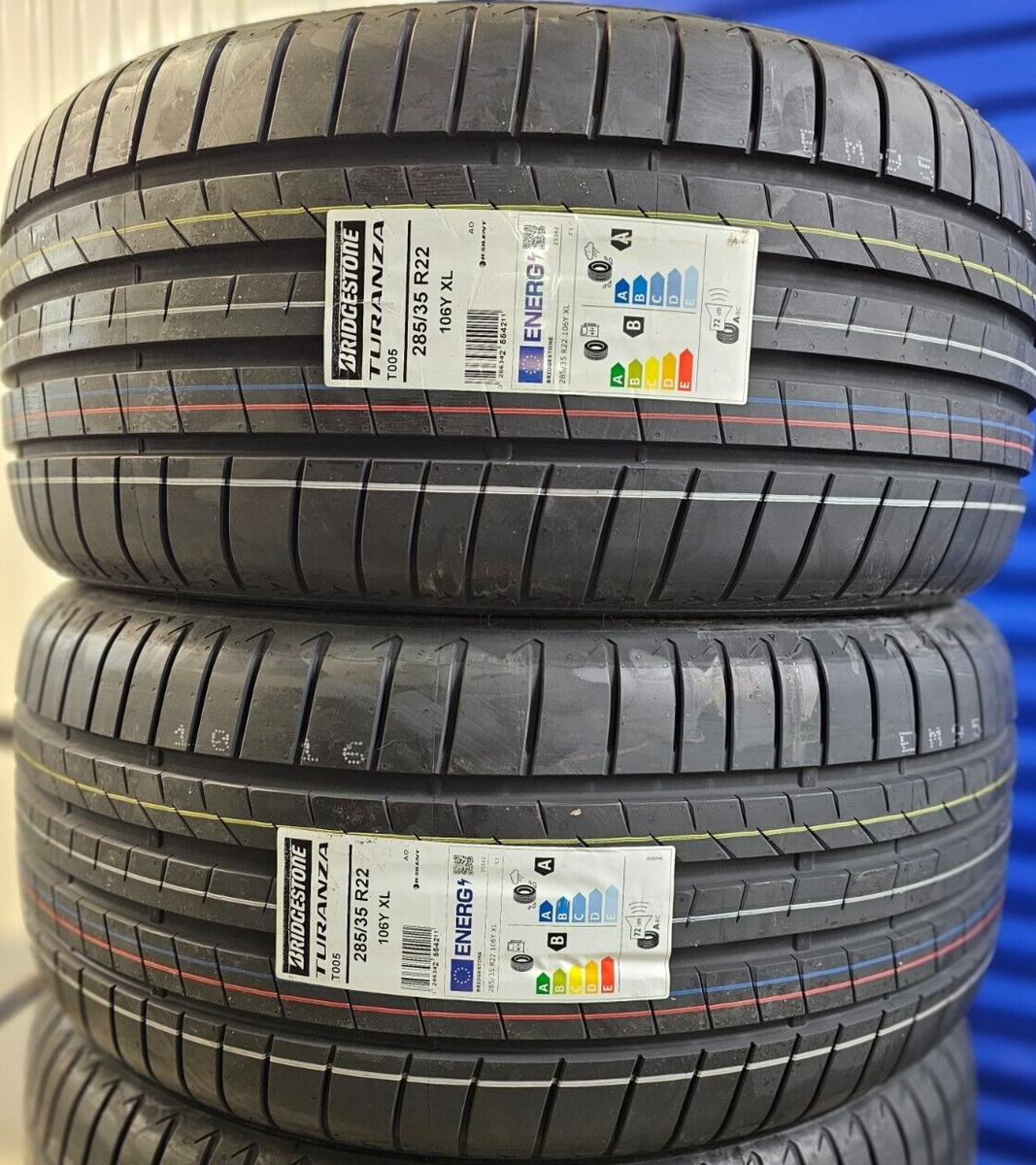 2X BRIDGESTONE POTENZA T005 285/35 ZR22 XL 106Y SA AO 285 35 22