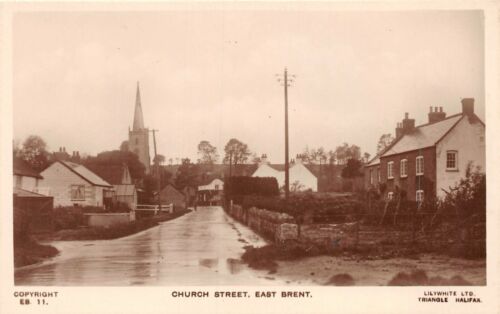 Postkarte Osten Brent - Kirche Straße - Bild 1 von 2