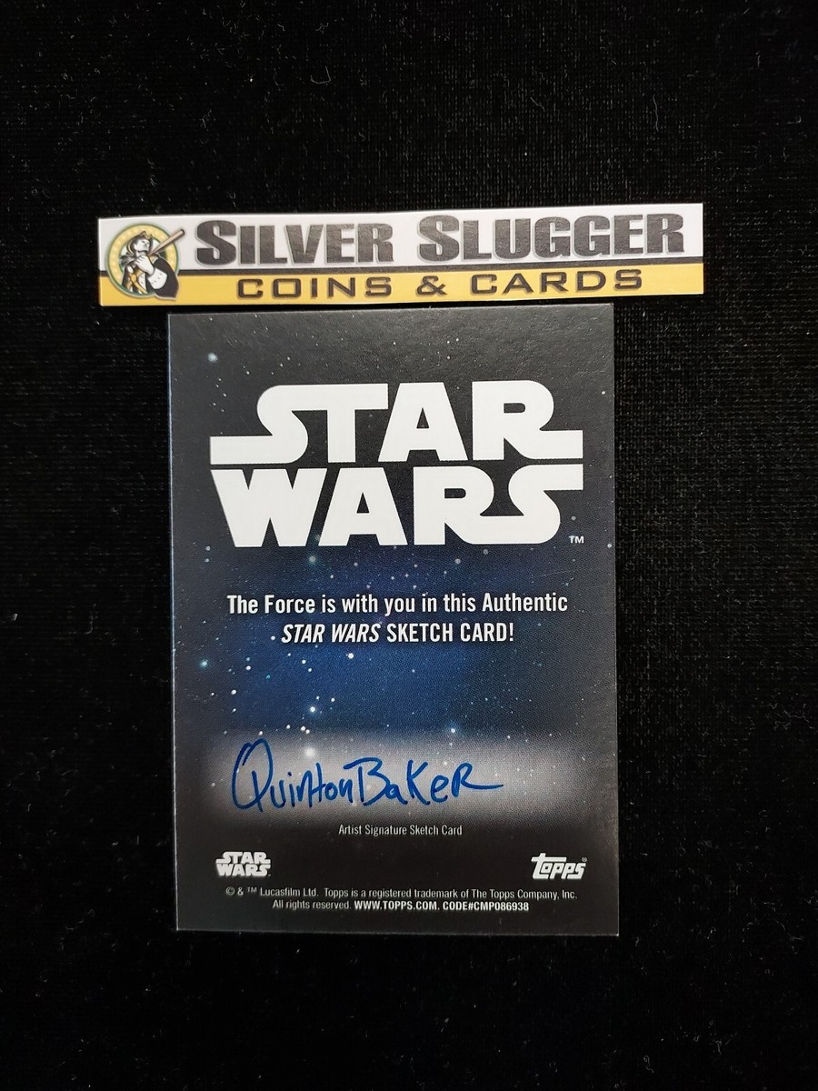 2024 AT-AT Walker Topps Star Wars Sketch Card 1/1 One of One