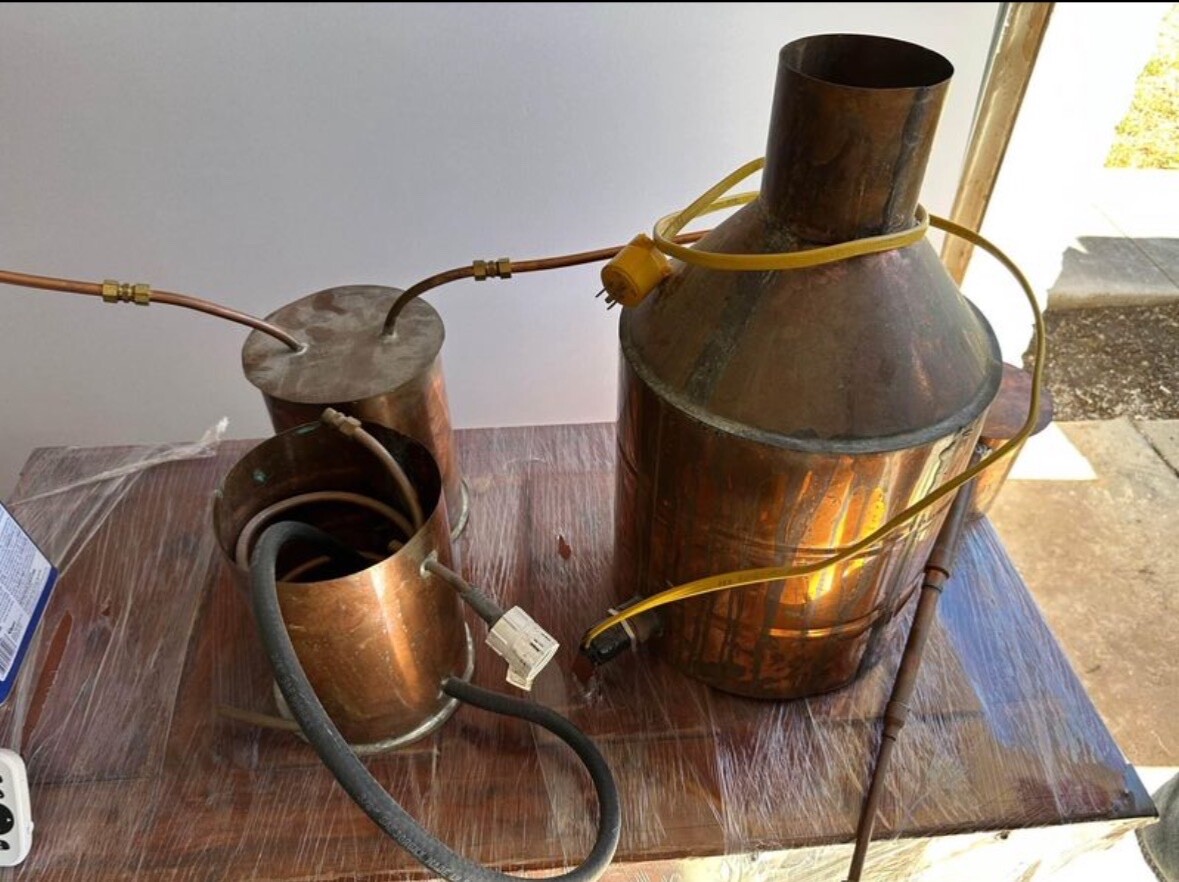 5 Gallon Copper Moonshine Still