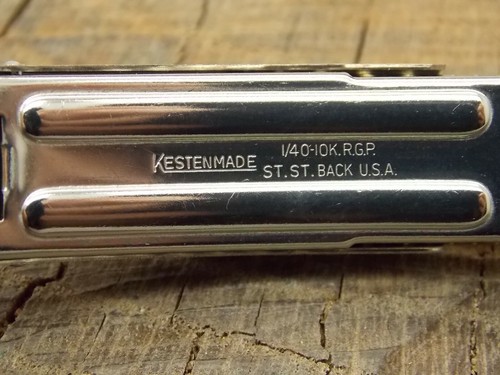 Vintage Kestenmade USA 22mm Watch Band Deployment Rolled Gold Plate NOS Unused - Picture 4 of 6