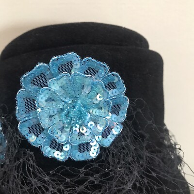 ANDRE Canadian/Montreal Hat Made in Canada Black Hat with 3 