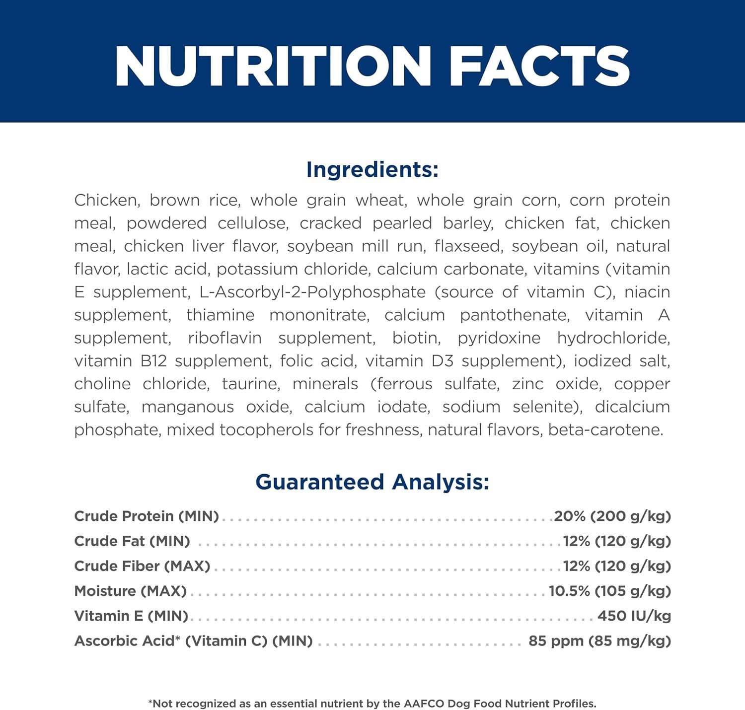 Hill's Science Diet Adult Oral Care Chicken Rice & Barley Dry Dog Food, 28.5 Lb.