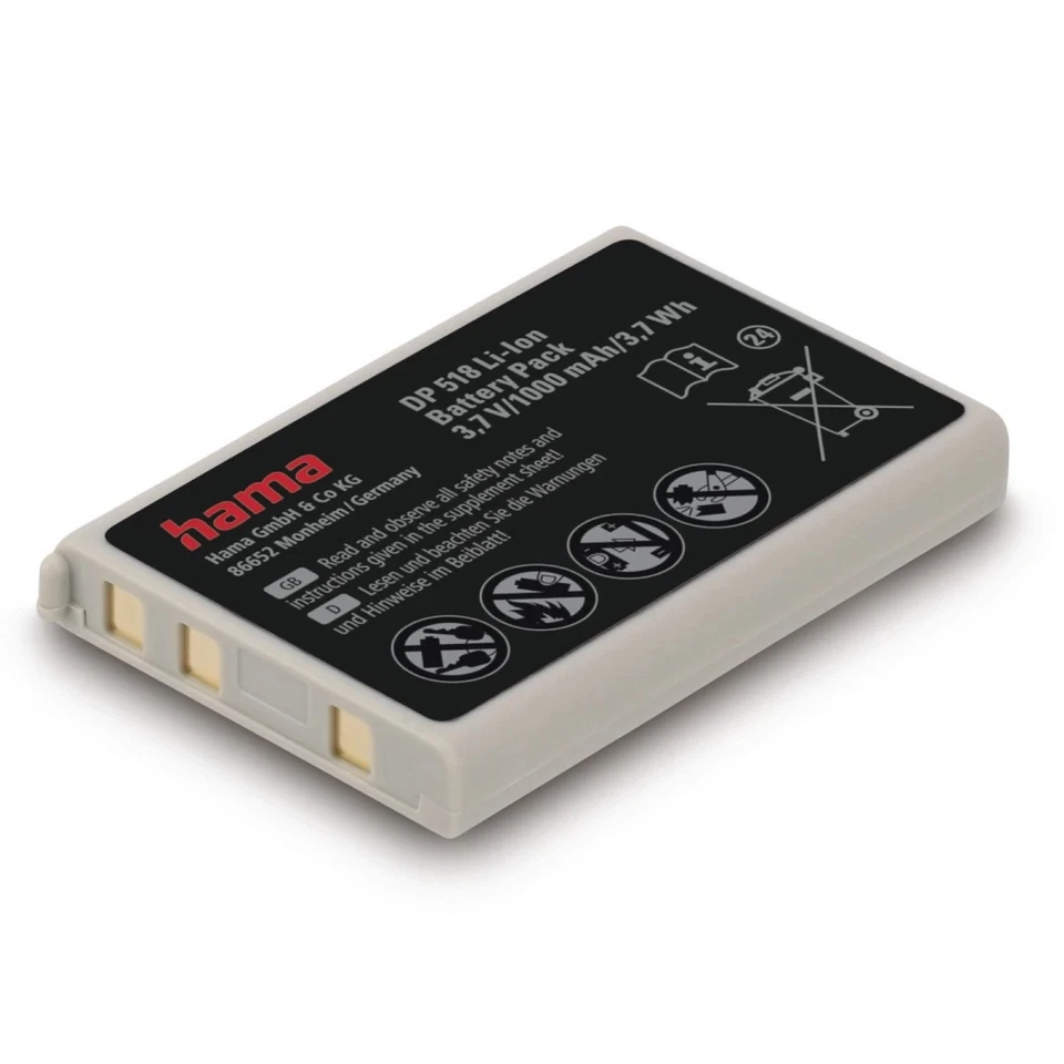 Hama Li-Ion Akku passend für Nikon EN-EL5 CoolPix P510 P520 P530 P5000 P5100 S10 - Bild 3 von 3