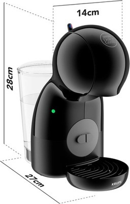 Krups Nescafé Dolce Gusto Piccolo XS Kapselmaschine Schwarz Retoure OVP