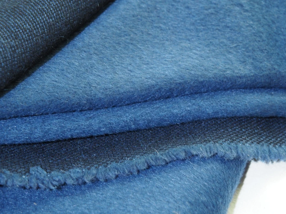 Mantel,- Jackenstoff, Blau, 1,65 (B) x 1,40 (L) Meter