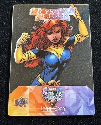 2016 Upper Deck Marvel Gems Crystal Clear Jean Grey #CC-8 