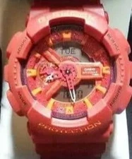 Casio G-SHOCK GA-110AC-4AJF Watch Red Durable Shock Resistant US No Customs Fees