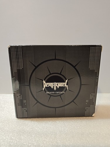 Death Angel - Archives & Artifacts CD/DVD BOX SET - 1 DVD 3 CDs - ALL DISCS MINT - Picture 2 of 17