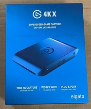 ELGATO 4K X HDR10 EXTERNAL CAPTURE CARD- BRAND NEW SEALED.